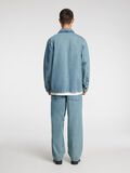 Selected BOXY FIT  DENIM SHIRT, Light Blue, highres - 16097059_LightBlue_004.jpg