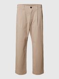 Selected LOOSE FIT COTTON TROUSERS, Sand, highres - 16094913_Sand_001.jpg