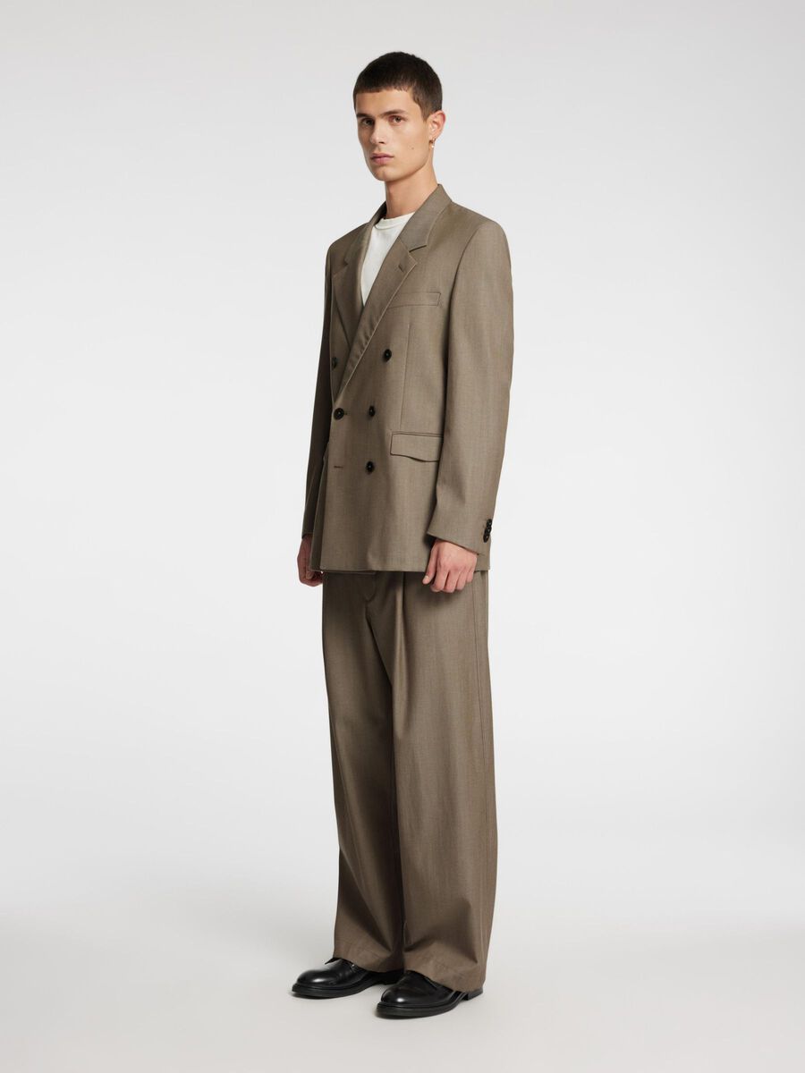 Carousel image - RELAXED FIT TROUSERS, Brindle | 5