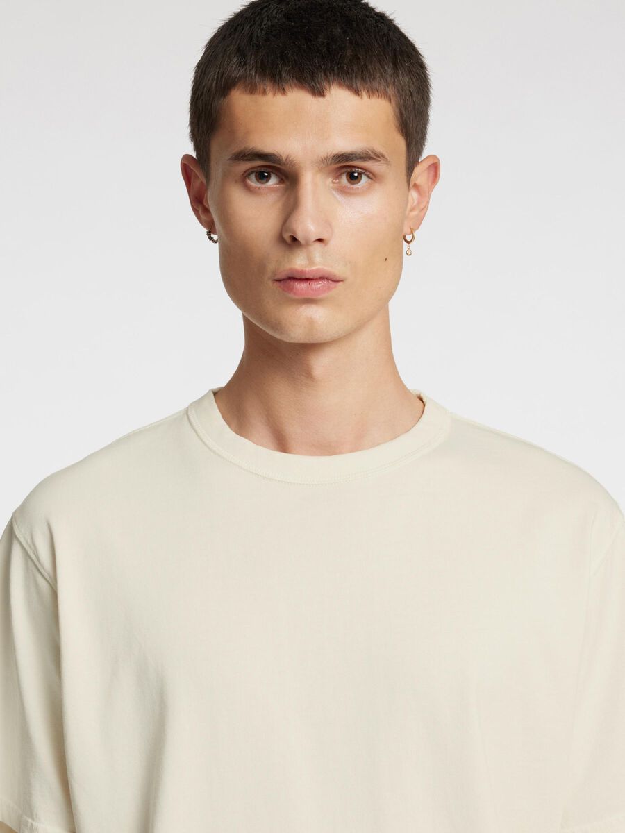 Carousel image - COTTON SHORT-SLEEVED T-SHIRT, Birch | 6