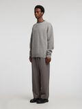 Selected MERINO WOOL PULLOVER, Medium Grey Melange, highres - 16094958_MediumGreyMelange_008.jpg