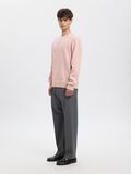 Product image thumbnail - MERINO WOOL PULLOVER, Barely Pink | 4