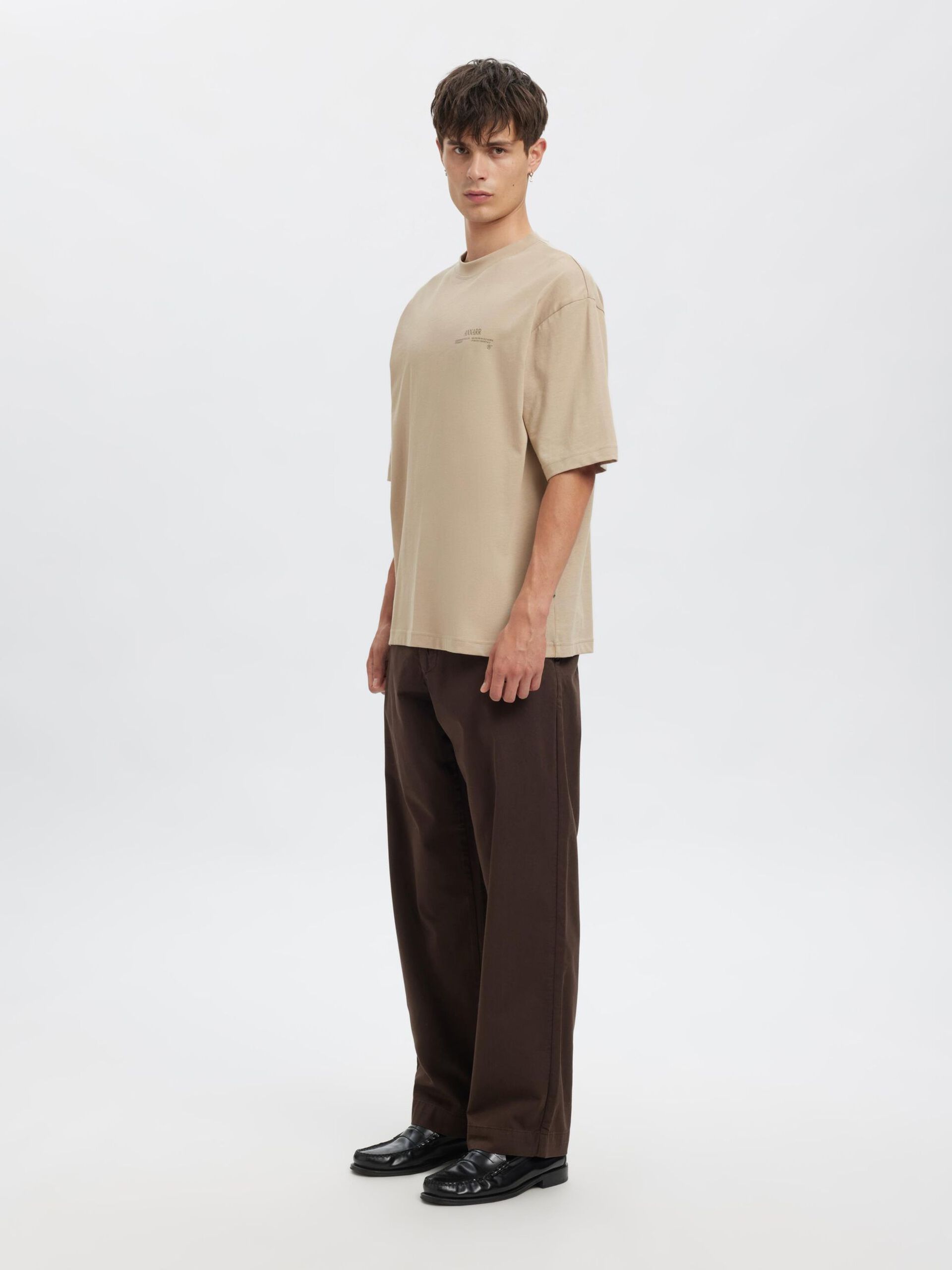 Carousel image - LOOSE FIT T-SHIRT, Pure Cashmere | 5
