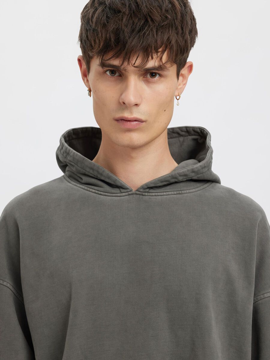 Carousel image - RELAXED FIT HOODIE, Forged Iron | 7