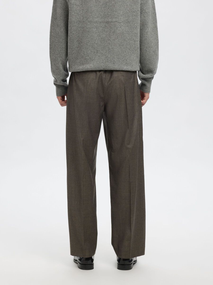 Carousel image - RELAXED FIT TROUSERS, Major Brown | 3