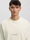 Product image thumbnail - LOOSE FIT  T-SHIRT, Coconut Milk | 6
