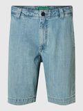 Selected LOOSE FIT SELVEDGE DENIM SHORTS, Light Blue, highres - 16097586_LightBlue_001.jpg