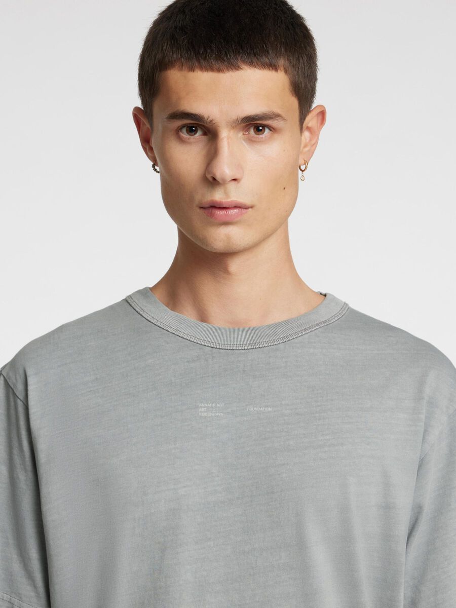 Carousel image - PRINTED SHORT-SLEEVED T-SHIRT, Sharkskin | 7