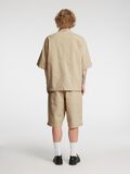 Selected LOOSE FIT OVERSHIRT, Weathered Teak, highres - 16097595_WeatheredTeak_1182523_004.jpg