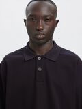 Product image thumbnail - RELAXED FIT POLO SHIRT, Dark Navy | 3