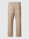 Selected LOOSE FIT COTTON TROUSERS, Sand, highres - 16094913_Sand_002.jpg