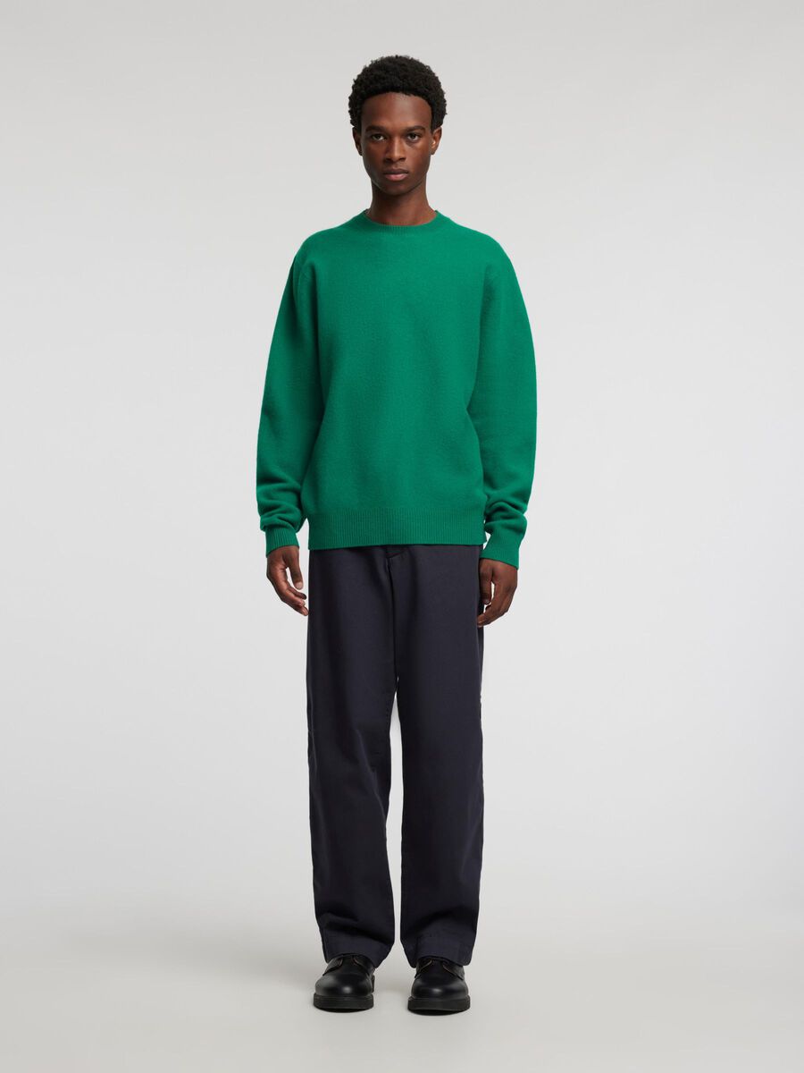 Selected MERINO WOOL PULLOVER, Verdant Green, highres - 16094958_VerdantGreen_005.jpg